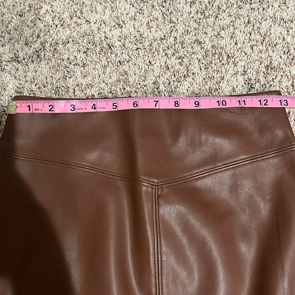 Express Faux Leather Skirt - Picture 6 of 6